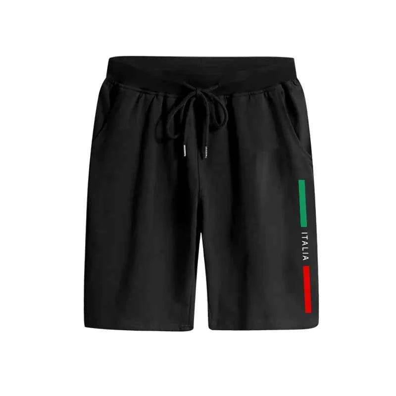 Men's Tracksuit Outfit - Casual Fashion Summer Tee and Shorts Set for Outdoor Comfort and Home Wear