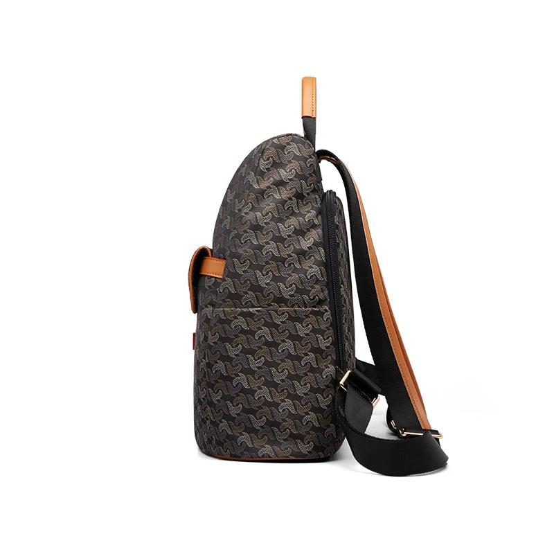 ZOOLER Nylon Embossed Backpack