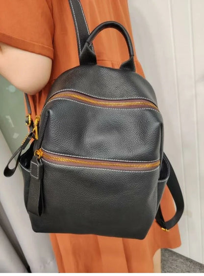 ZOOLER Top Sell Genuine leather Backpack Women Real Leather Travel Bags Style Backpack Soft Skin Female School Girl  Bags MY113