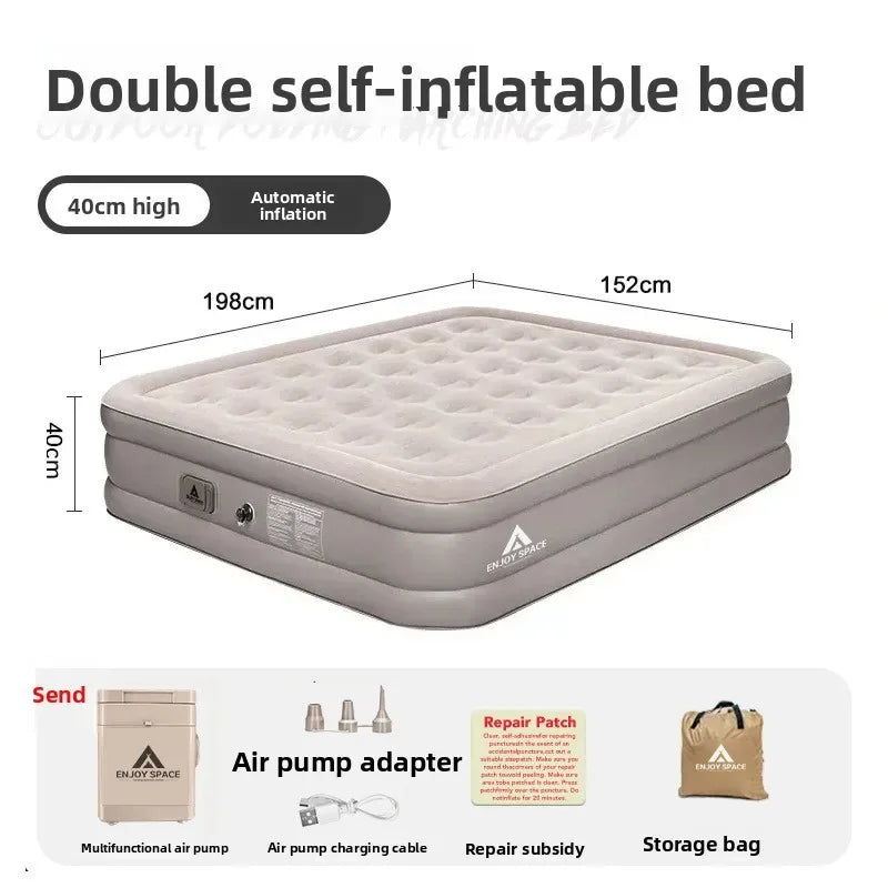 DOTWISE Inflatable Mattress With Built-in Pump ShopHub