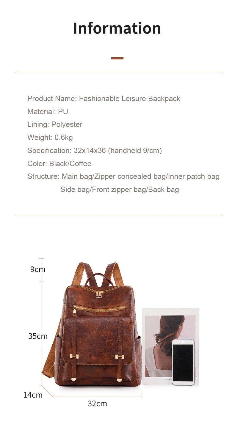FOXER Women's Travel Backpack