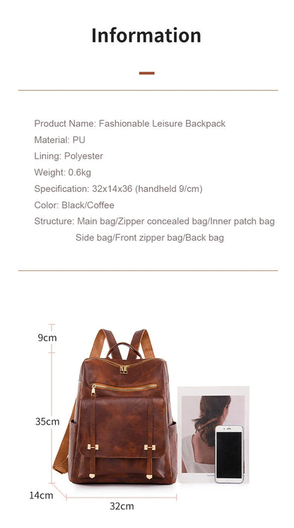 FOXER Women's Travel Backpack
