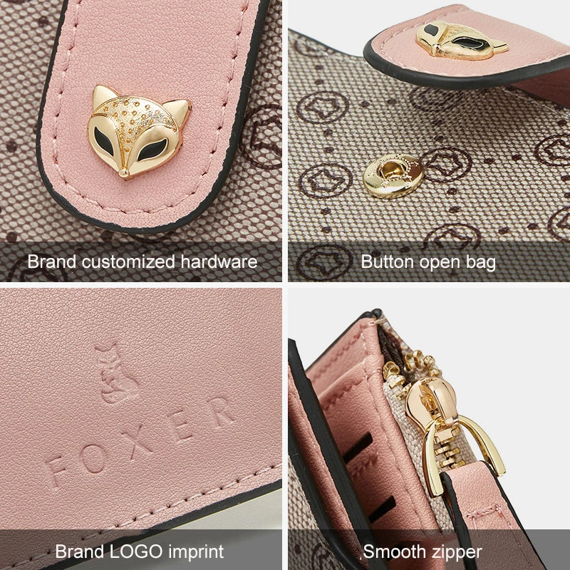 FOXER Women's Short Wallet