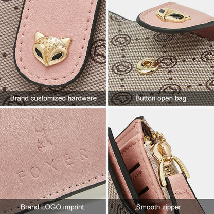 FOXER Women's Short Wallet