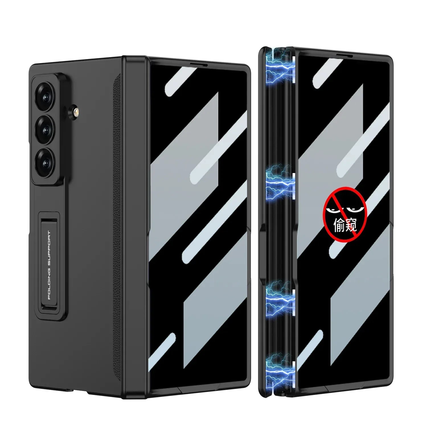 GKK Magnetic Hinge Anti-Peek Glass Case for Samsung Galaxy Z Fold 7 & 6 - ShopHub