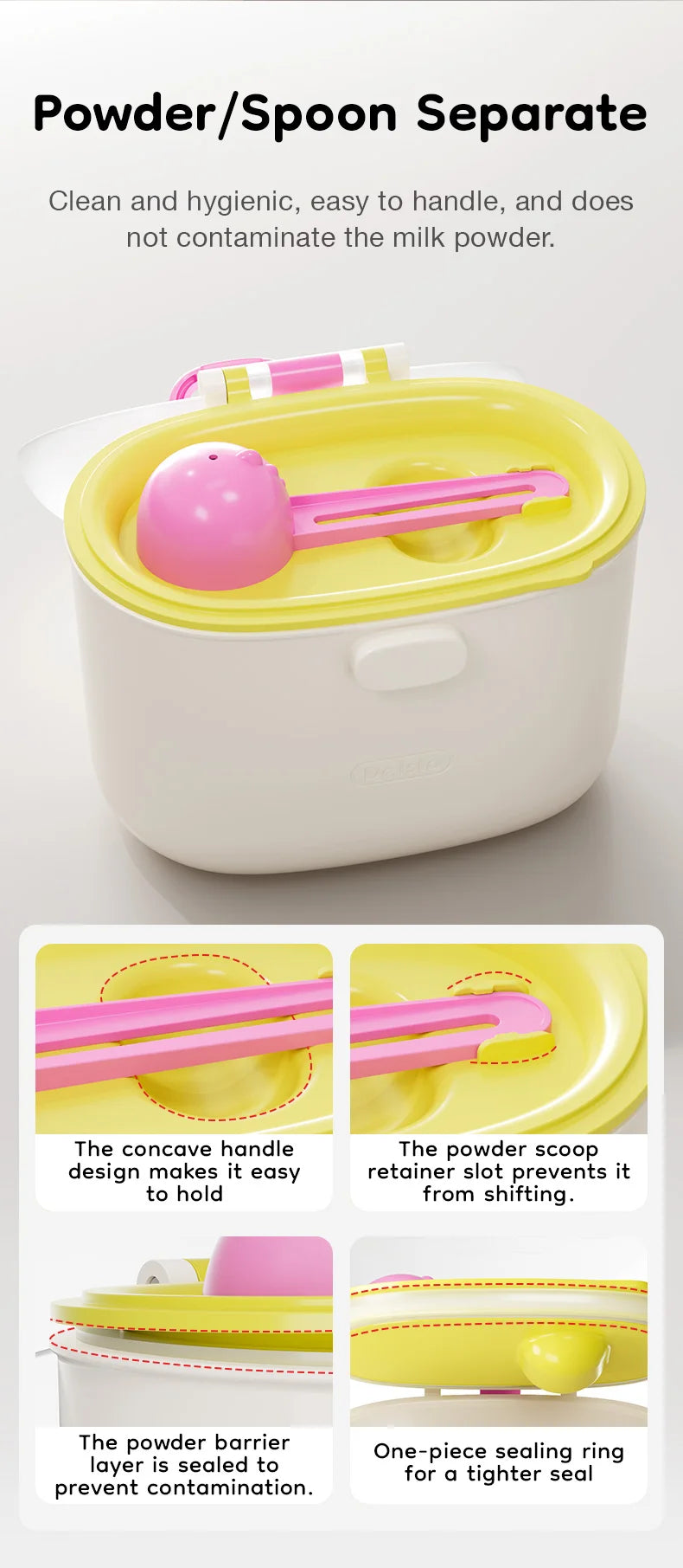 Dr.Isla Portable Milk Powder Storage Container