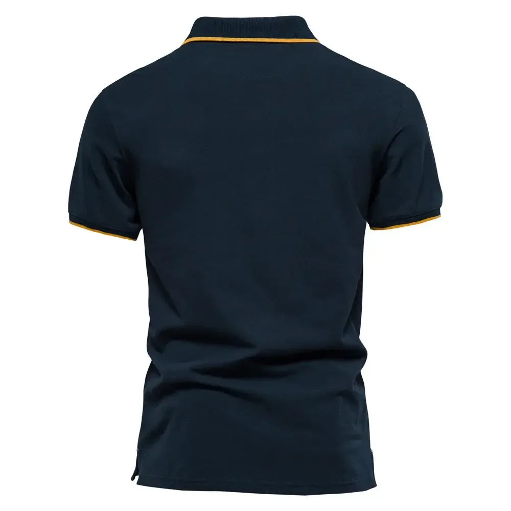 AIOPESON Men's Cotton Polo Shirts - ShopHub