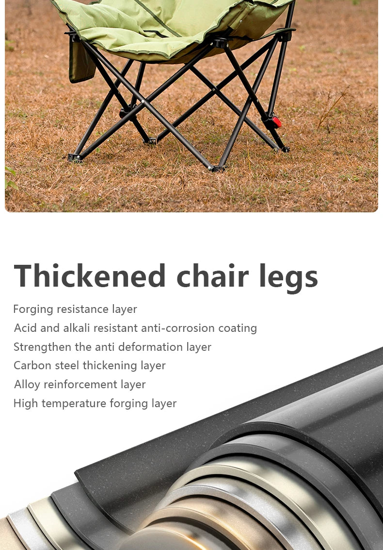 BISINNA Portable Camping Moon Chair