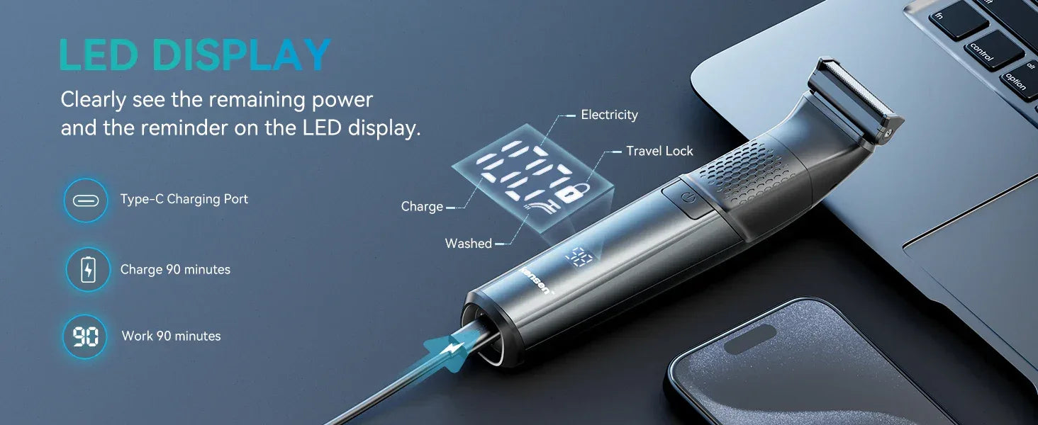 KENSEN S15 2 in 1 Electric Trimmer - ShopHub