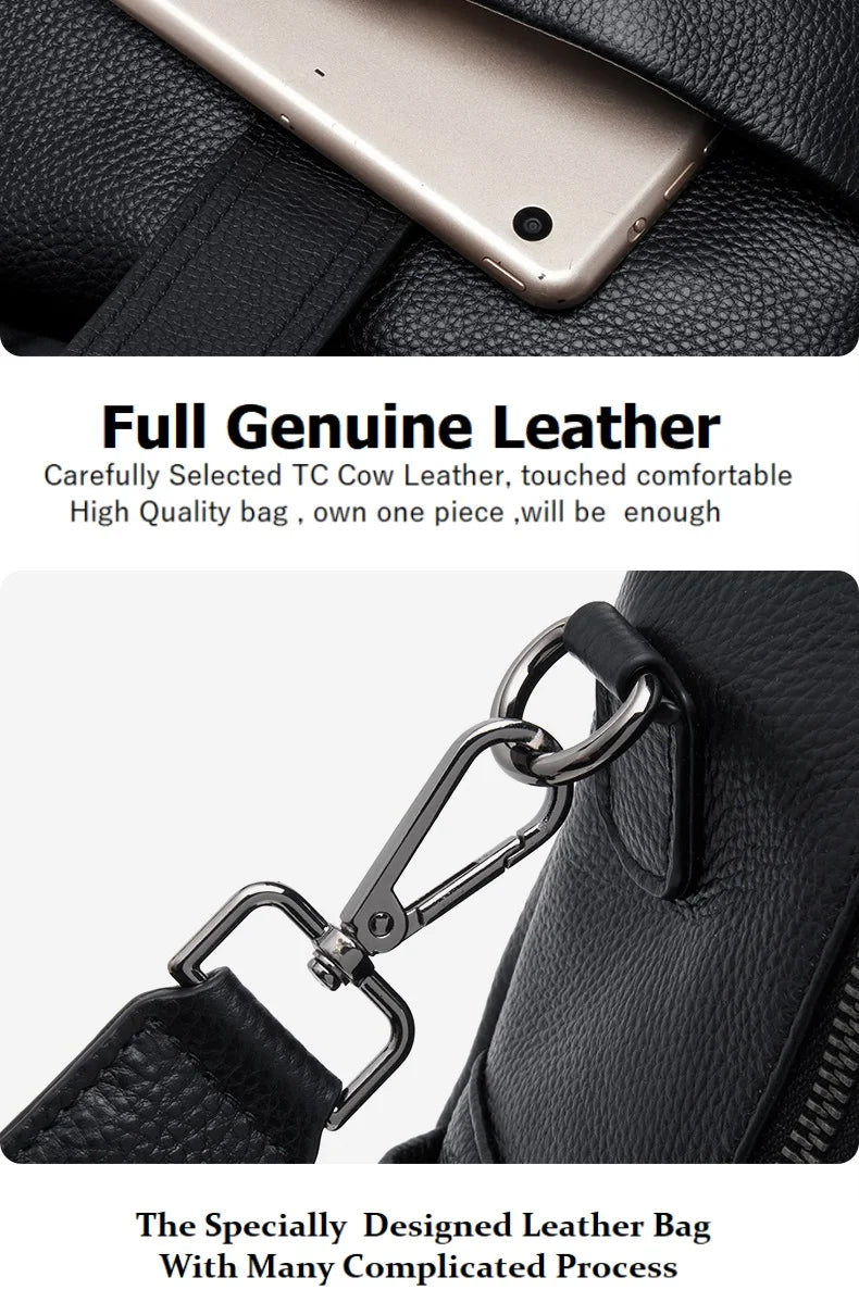 HOT ZOOLER Full Skin 100% Genuine Leather Backpack Women's Bag Classic 2026 New Large Backpack Designer Business Need #SC1700