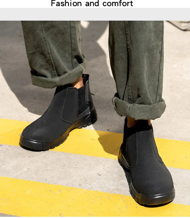 Kankeirr Men's Indestructible Work Boots - ShopHub