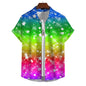 Men’s 3D Print Rainbow Shirt (10 different designs available) Habicare