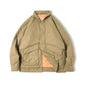 MADEN Retro Padded Pilot Jacket | Army Green or Khaki