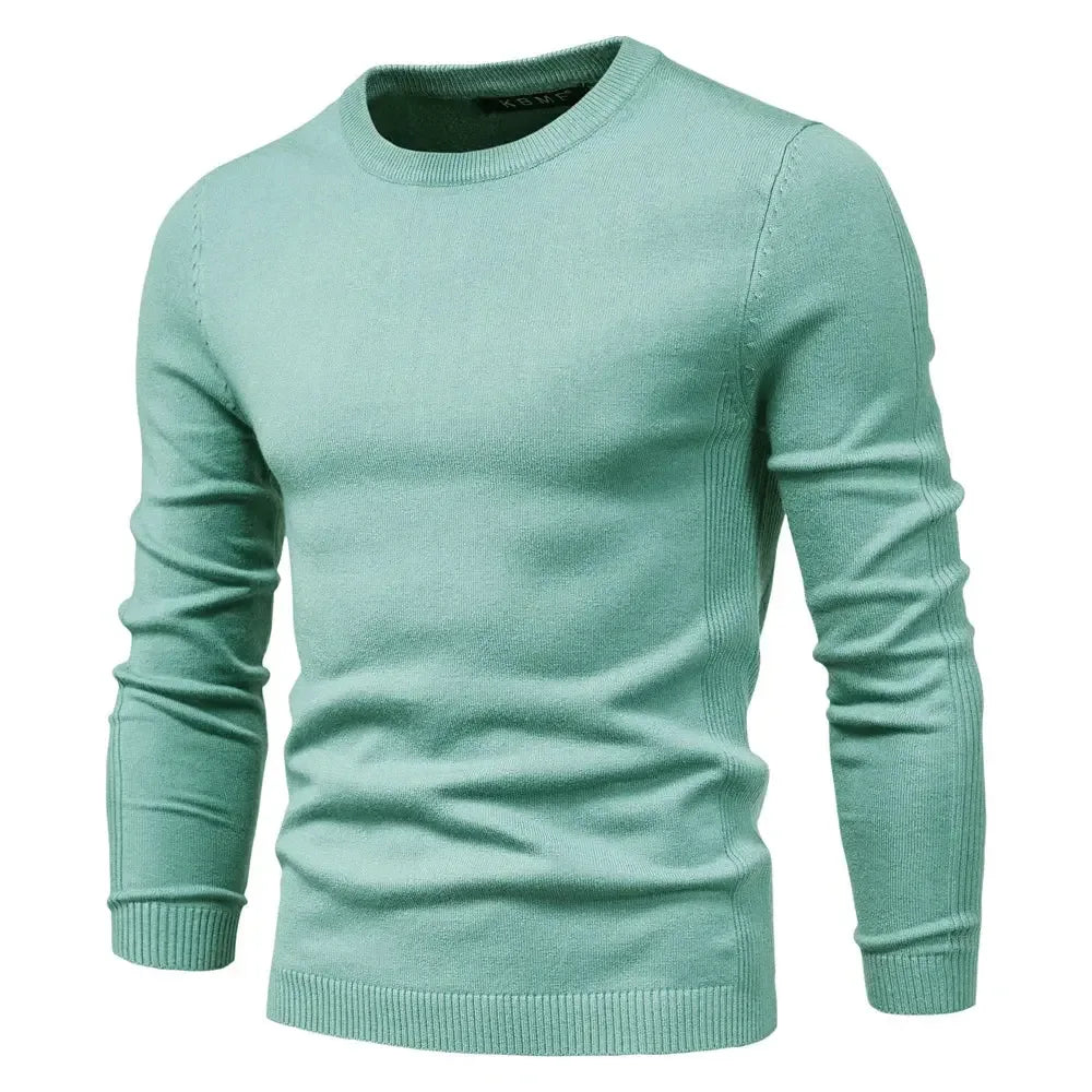 AIOPESON O-Neck Pullover Men's Sweaters - ShopHub