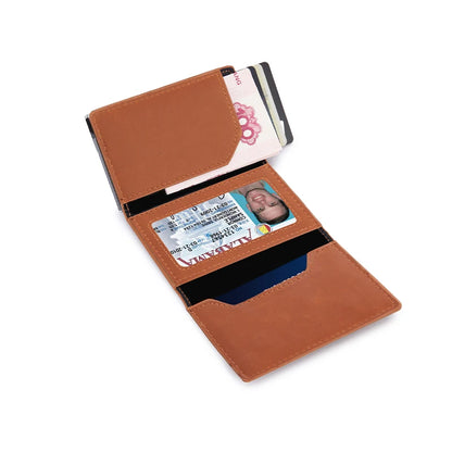 Rfid Carbon Fibe Airtag Wallets