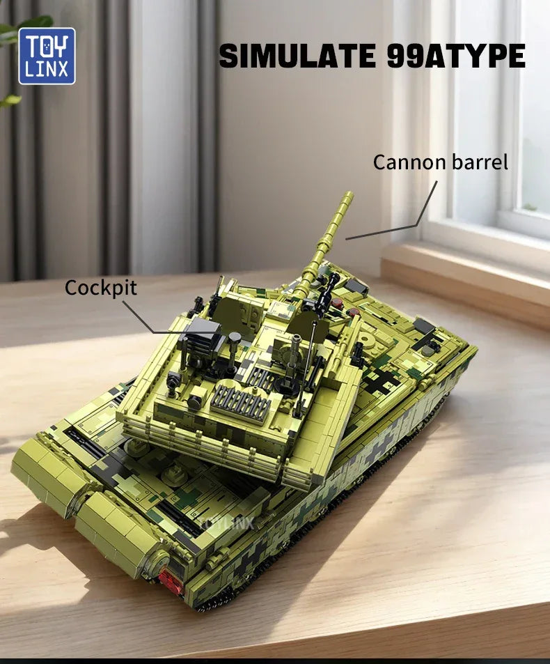 TOYLINX Tank Building Block Toy Set - ShopHub