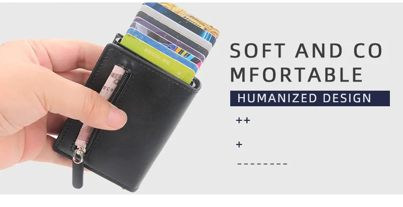 Pop Up Credit Card Holder Wallets