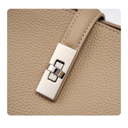 FOXER Brand Genuine Leather Women's Handbag 2026 Fashion Female Bucket Bag Luxury Design Shoulder Bag Versatile Crossbody Purse