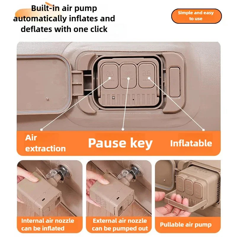 DOTWISE Inflatable Mattress With Built-in Pump ShopHub