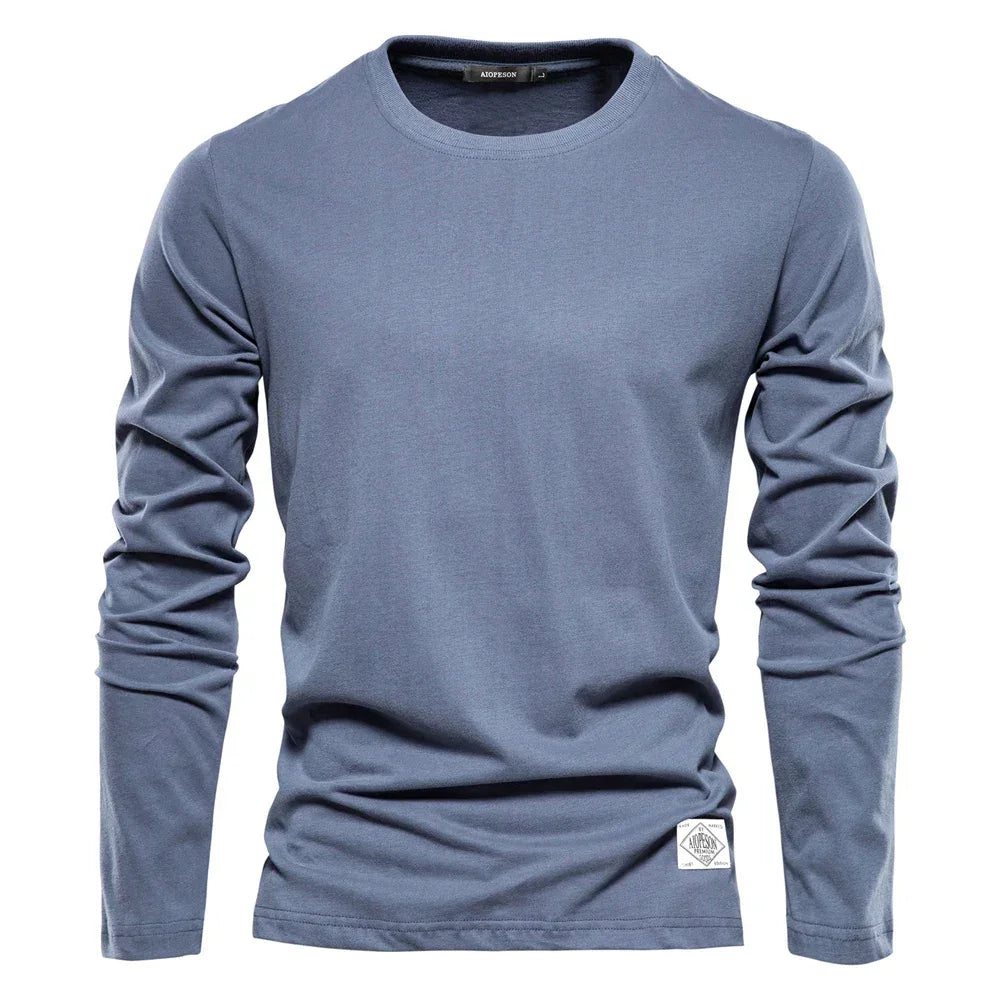 AIOPESON 100% Cotton Long Sleeve Shirts - ShopHub