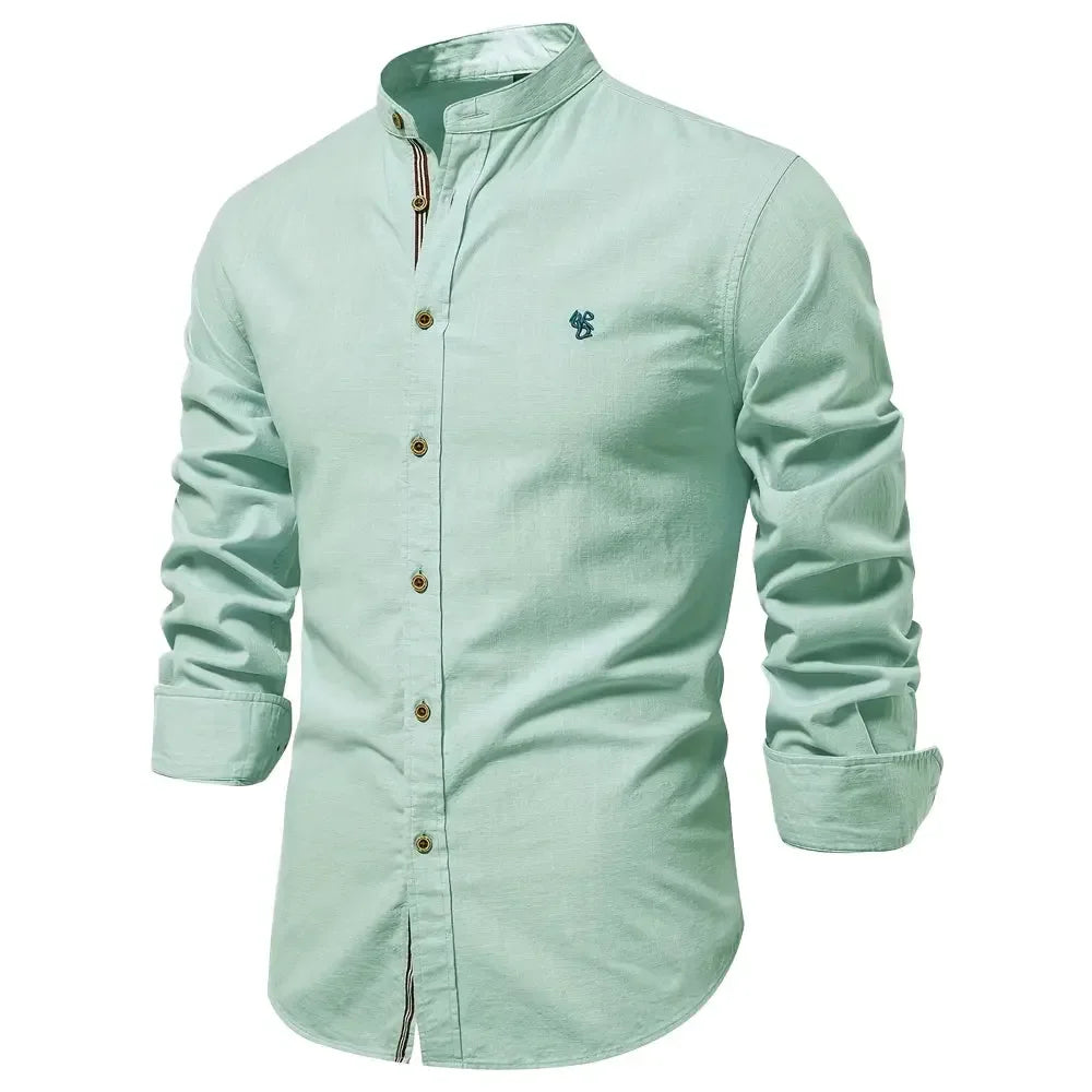 AIOPESON 100% Cotton Shirts - ShopHub