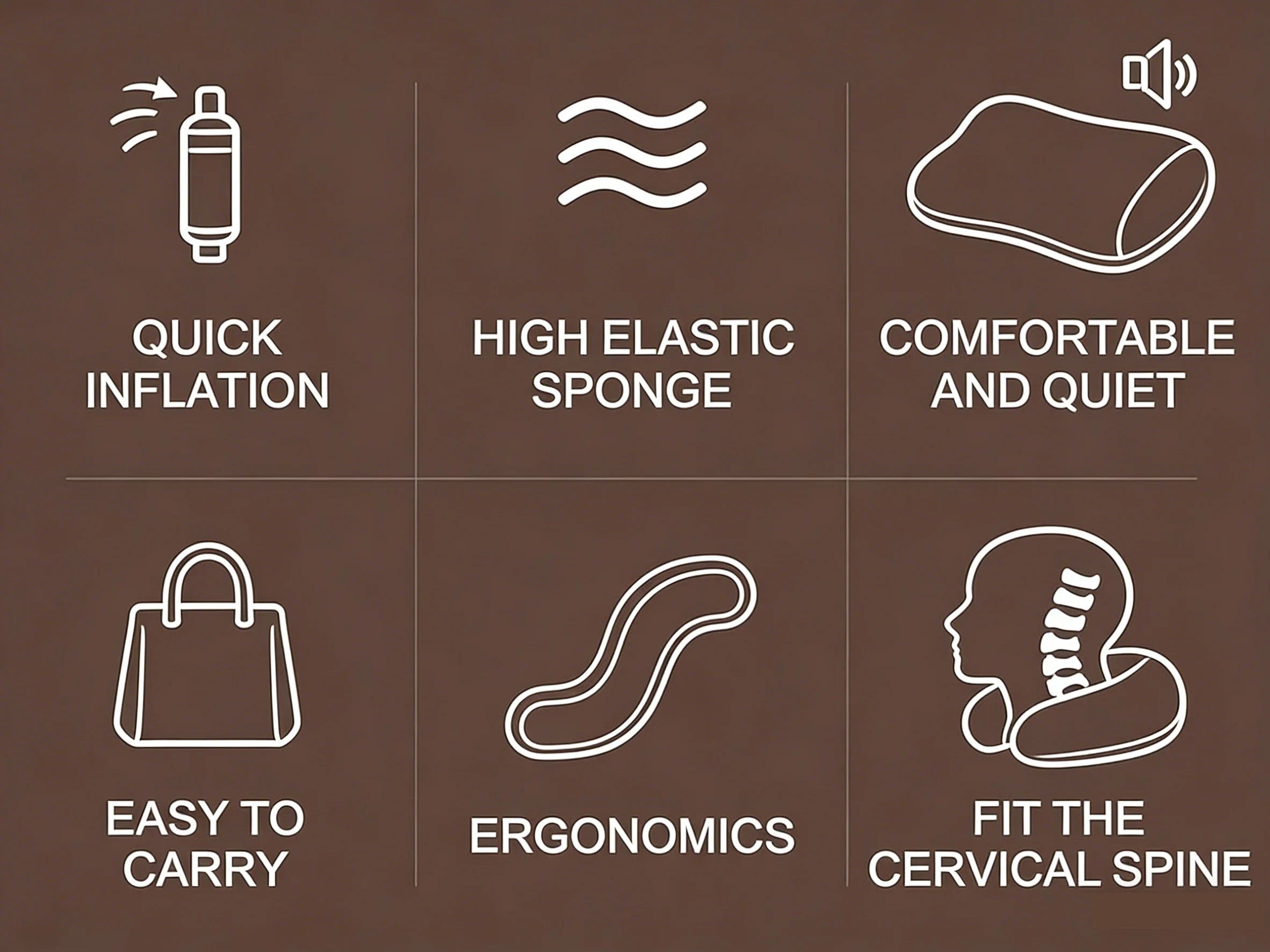 DOTWISE Inflatable Pillow