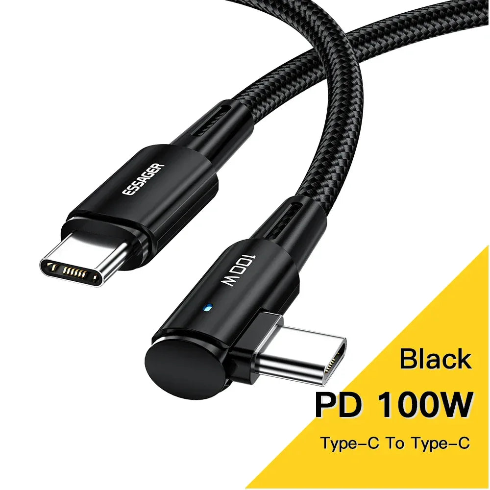 Essager 100W USB Type C to USB C Cable - ShopHub