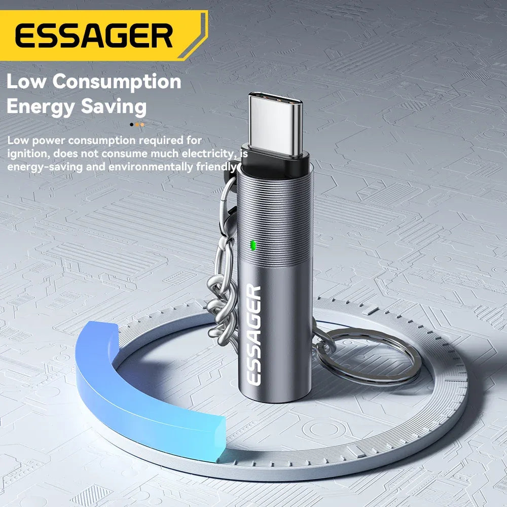 Essager Type-C Mini Cigarette Lighter - ShopHub