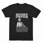 COOLMIND U0003 Buddha Statue Graphic Cotton Tee
