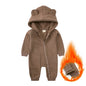 Kids Tales Little Bear Cotton-Blend Zip Baby Romper