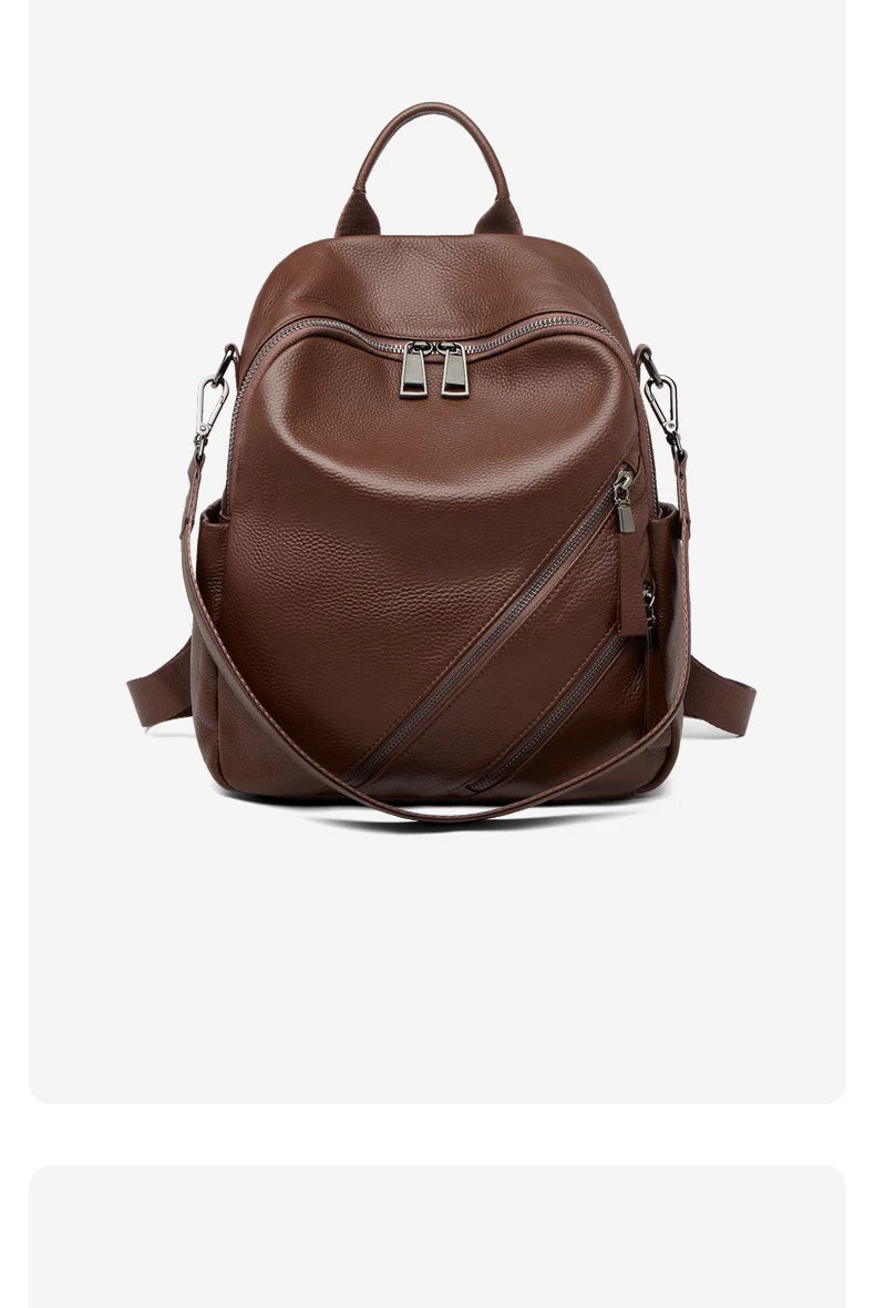 ZOOLER 2026 Limited &New Women Leather Backpack 100% Genuine Leather Backpack Fashion Travel Bag Girls Hot Business Need #SC2188