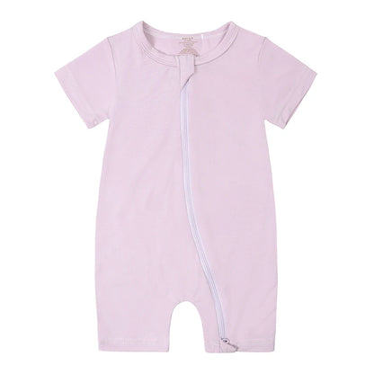 Kids Tales Little Breeze Bamboo-Blend Zip Baby Romper