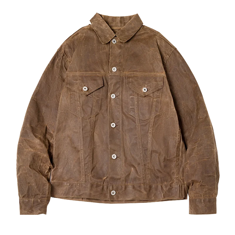 Maden Retro Heavyweight Canvas Oil Waxed Jacket