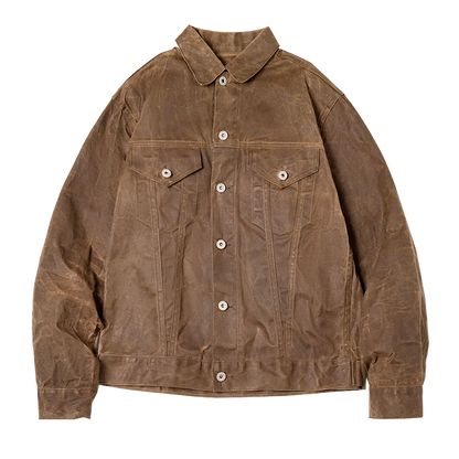 Maden Retro Heavyweight Canvas Oil Waxed Jacket