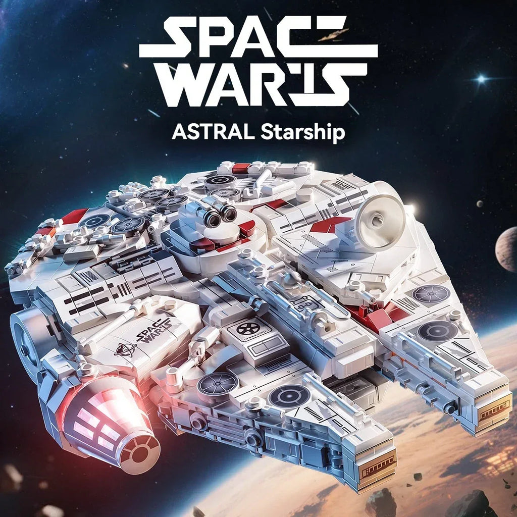 TOYLINX Millennium Falcon Building Blocks Kit! - ShopHub