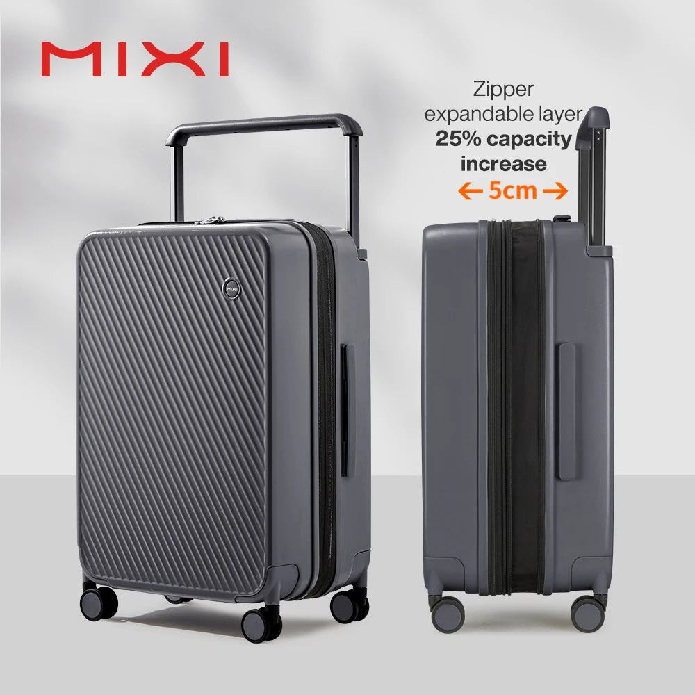 Mixi Expandable Carry-On Suitcase 20" - 24"