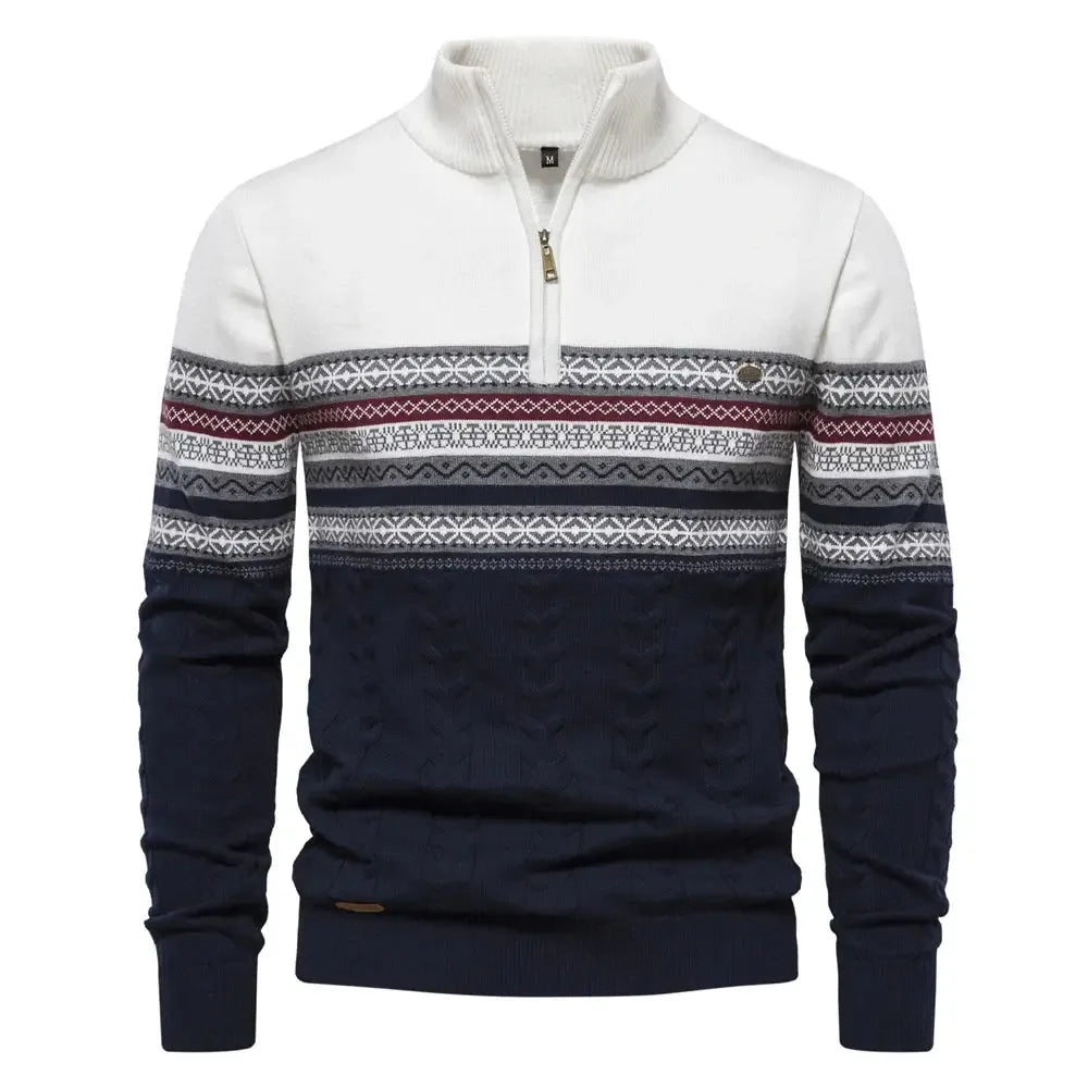 AIOPESON Men's High-quality Zipper Sweaters - ShopHub