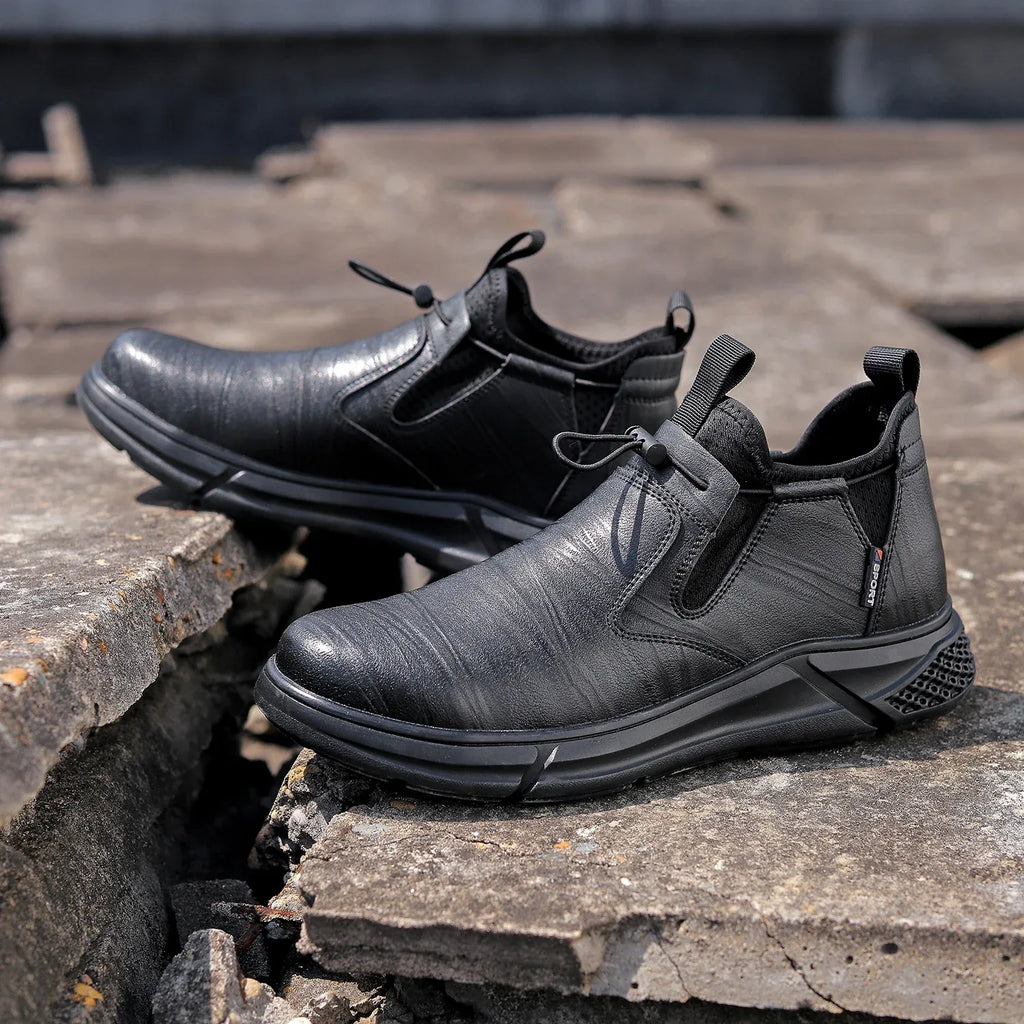 Unisex Work Safety Shoes With Steel Toes, Water Resistance - ShopHub