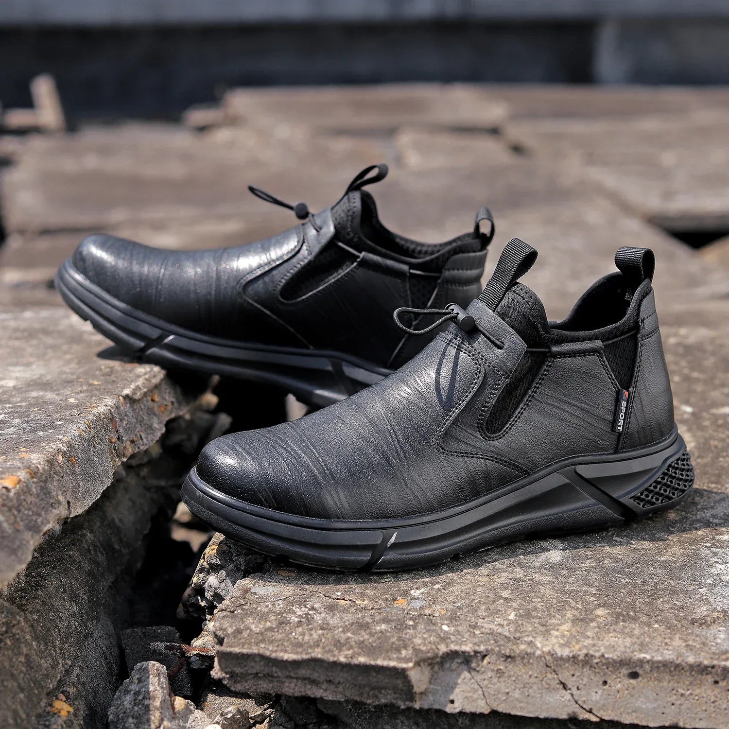 Unisex Work Safety Shoes With Steel Toes, Water Resistance - ShopHub