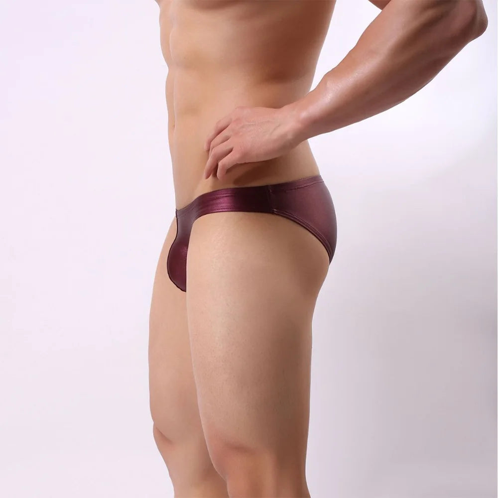 BRAVE PERSON Men's Sexy Low-Waist Underwear Briefs