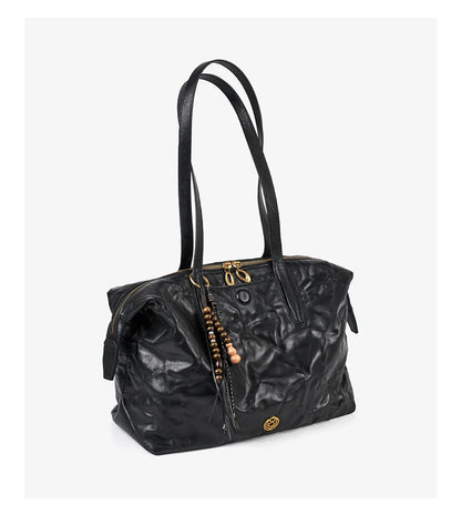 FOXER Luxury Genuine Leather Tote Bag