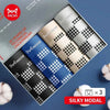 MiiOW Men's Modal Boxer Briefs — Antibacterial 3-Pack