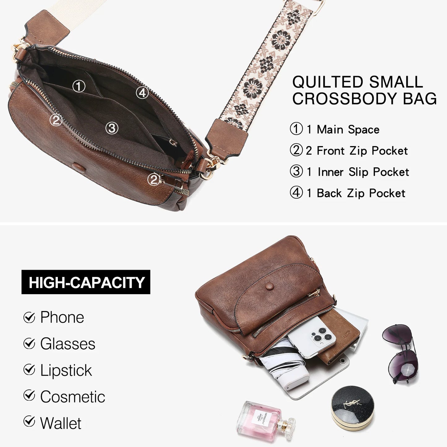 FOXER Retro Women's Crossbody Bag