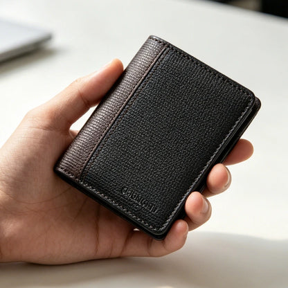 Slim Thin Credit Card Holder Men Wallets Money Bags Pu Leather Small Short Male Coin Purse Mini Wallet for Men Carteira Feminina