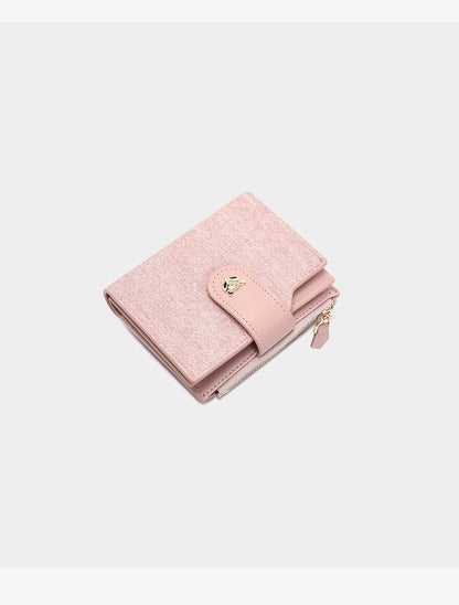 FOXER Women's Soft PU Leather Coin Wallet