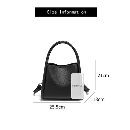 FOXER Luxury Leather Shoulder Bag