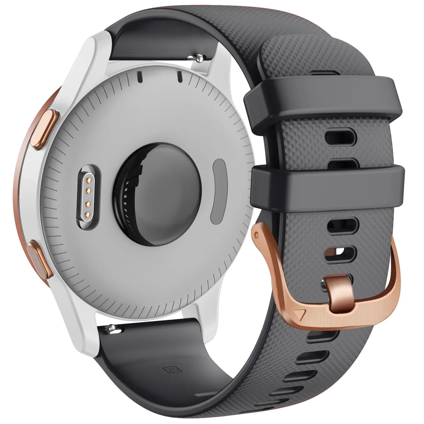 Leather Watch Strap for the Garmin Forerunner Series (18mm (available in 10 colours) Habicare