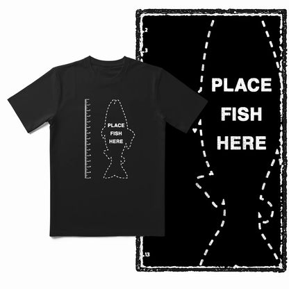 COOLMIND Z1018 Funny Fishing Graphic Cotton Tee