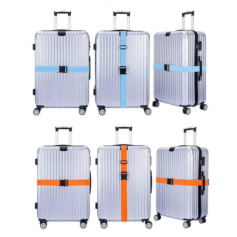 Adjustable Luggage Straps (Pack of 2, with 7 colours available) Habicare