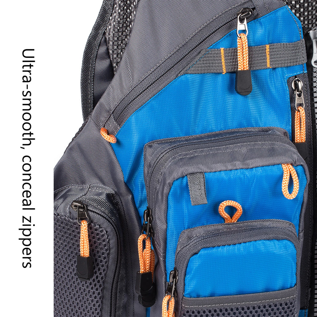 BASSDASH Breathable Fishing Vest